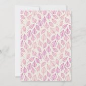 Herfst in Liefde Vrijgezellenfeest Kaart (Achterkant)