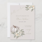 Herfst in liefde Vrijgezellenfeest - Rustieke herf Kaart (Voorkant)