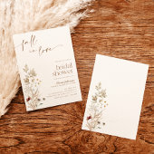 Herfst in Liefde Vrijgezellenfeest Uitnodigen, Wil Kaart