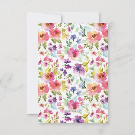 herfst in liefde vrijgezellenfeest, witte pompoen  kaart (Achterkant)