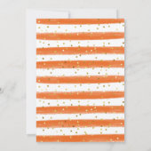 Herfst in Liefde Waterverf Baby shower Kaart (Achterkant)