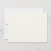 Herfst in liefde waterverf herfst Dank u kaart (Achterkant)