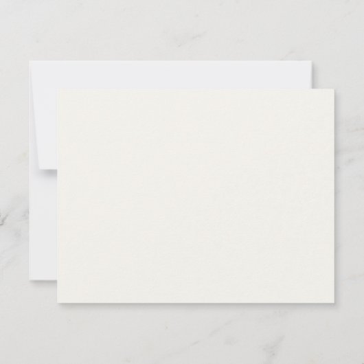 Herfst in liefde waterverf herfst Dank u kaart (Achterkant)