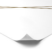 Herfst in Liefde Welkomstbord Poster (Hoek)