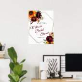 Herfst in Liefde Welkomstbord Poster (Thuiskantoor)