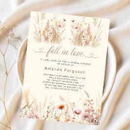 Herfst in liefde wildflower boho budget Vrijgezell