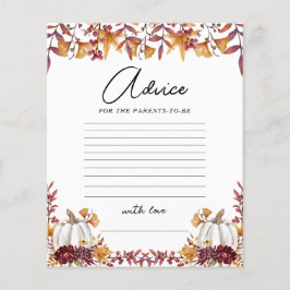 Herfst in liefde wit pompoen Baby shower advies sp