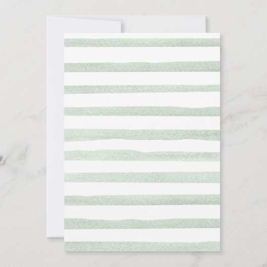 Herfst in Liefde Wit Pompoen Sage Vrijgezellenfees Kaart (Achterkant)