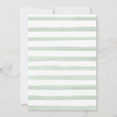 Herfst in Liefde Witte Pompoen Sage Wood Vrijgezel Kaart (Achterkant)