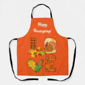 Herfst in liefdesherfst Tekst en kleur aanpassen Schort (Voorkant)