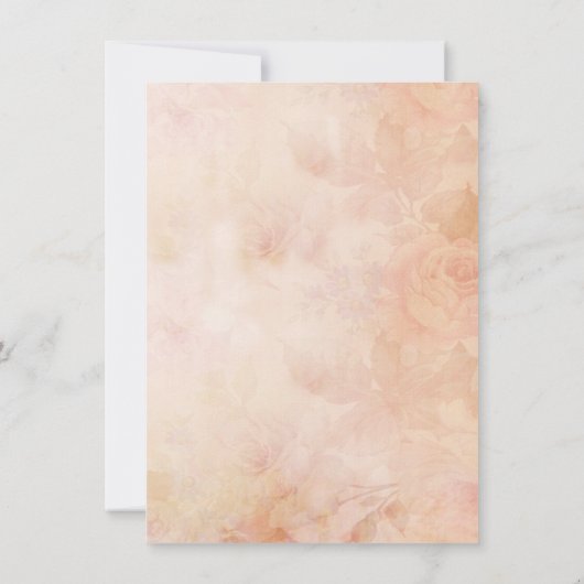 Herfst in liefdesweddenschap BEWAART DE DATUM Save The Date (Achterkant)