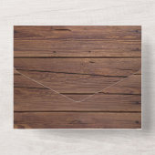 Herfst in liefdesweddenschap in één uitnodiging (Achterkant)