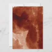 Herfst in Love Autumn Flowers Vrijgezellenfeest Kaart (Achterkant)