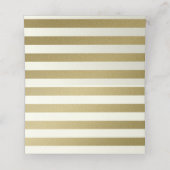 Herfst in Love Autumn Gold en Cranberry-zitplaatse Plaatskaartje (Binnenkant ongevouwen)