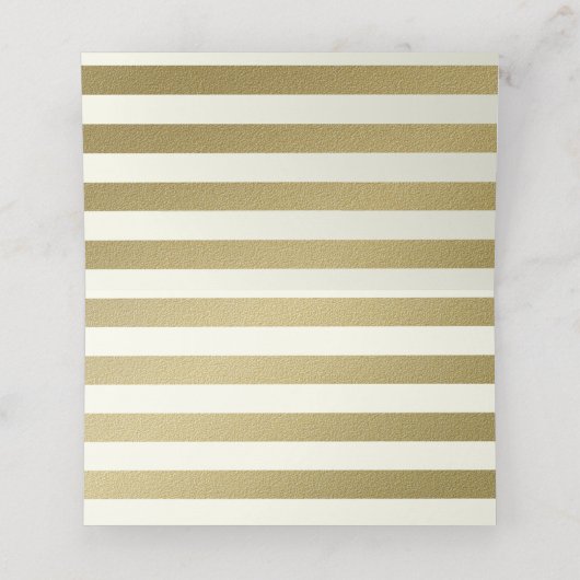 Herfst in Love Autumn Gold en Cranberry-zitplaatse Plaatskaartje (Binnenkant ongevouwen)