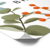 Herfst in Love Autumn Vrijgezellenfeest Welcome Si Poster (Hoek)