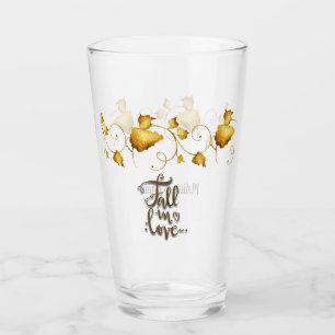 Herfst in Love Autumn Wedding Glas