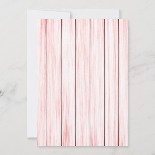 Herfst in Love Baby shower Kaart (Achterkant)