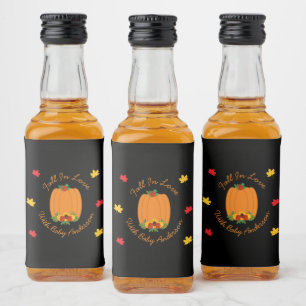 Herfst in Love Baby shower Likeurfles Etiket