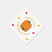 Herfst in Love Baby shower Servet (Hoek)
