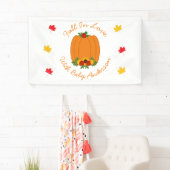 Herfst in Love Baby shower Spandoek (Insitu)