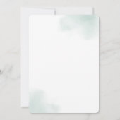 Herfst in Love Bridal Shower Kaart (Achterkant)