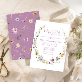 Herfst in Love Bridal Shower Kaart