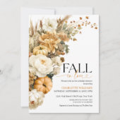 Herfst in Love Bridal Shower Kaart (Voorkant)