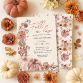 Herfst in Love Bridal Shower Uitnodiging