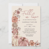 Herfst in Love Bridal Shower Uitnodiging (Voorkant)