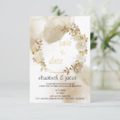 Herfst in Love Floral Kaart (Staand voorkant)