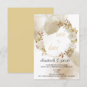 Herfst in Love Floral Kaart (Voorkant / Achterkant)