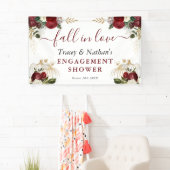 Herfst in Love Herfst Floral Pumpkin Verloving Sho Spandoek (Insitu)