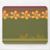 Herfst in Love Mousepad Muismat (Voorkant)