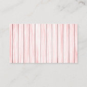 Herfst in Love Pumpkin Baby shower Diaper Raffle Informatiekaartje (Achterkant)