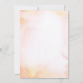 Herfst in Love Pumpkin Bridal Shower Invitations Kaart (Achterkant)