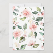 Herfst in Love Pumpkin Vrijgezellenfeest Kaart (Achterkant)