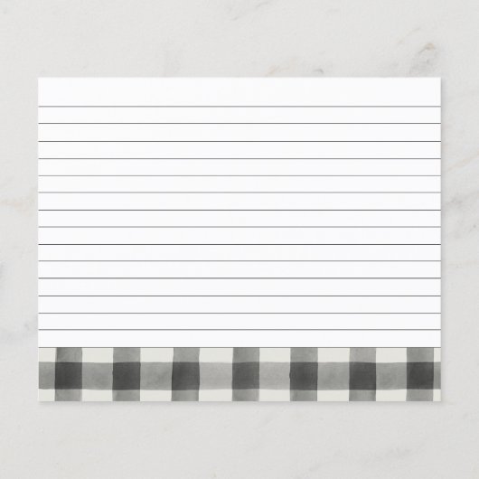 Herfst in Love Pumpkin Vrijgezellenfeest Recipcard (Achterkant)