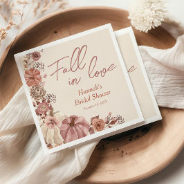 Herfst in Love Pumpkin Vrijgezellenfeest Servet