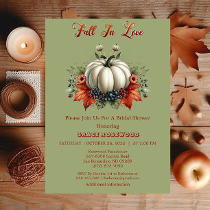 Herfst In Love Pumpkins Forest Green Vrijgezellenf Kaart