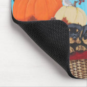 Herfst in Love Rottweiler Print Muismat (Hoek)