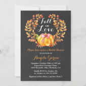 Herfst in Love Rustic Pumpkin Vrijgezellenfeest In Kaart (Voorkant)