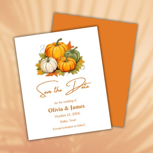 Herfst In Love Rustic Pumpkin Wedding Save The Dat