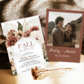 Herfst In Love Rustiek Boho Vrijgezellenfeest Terr Kaart