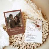 Herfst In Love Rustiek Boho Vrijgezellenfeest Terr Kaart