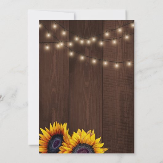 Herfst in Love rustiek pompoen bloemenvrijgezellen Kaart (Achterkant)