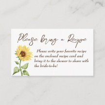 Herfst in Love Sunflower vrijgezellenfeest Recept