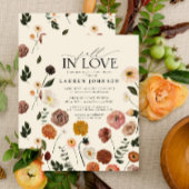 Herfst in Love Terracotta Garden Vrijgezellenfeest Kaart