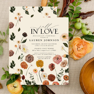 Herfst in Love Terracotta Garden Vrijgezellenfeest Kaart