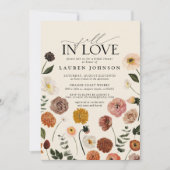 Herfst in Love Terracotta Garden Vrijgezellenfeest Kaart (Voorkant)